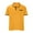 Yellow, variant on ZCFZJW Men's Classic Fit Short Sleeve Solid Soft Cotton Polo Shirt Lightweight Casual Lapel Collar Button up V Neck Henley Shirts Tops Blue XXXL