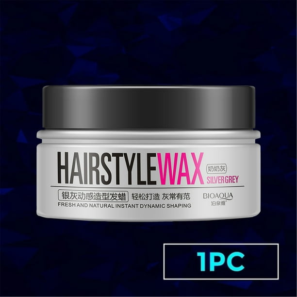 Productos para el cuidado del cabello Cera para cabello gris Cera de color Crema colorante temporal para cabello gris instantáneo