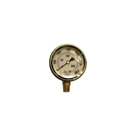 Universal Pressure Gauge 3000 psi