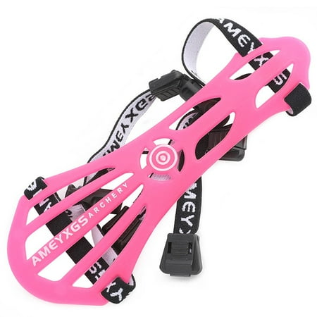 Archery-Arm Guard Pp-Arm Guards with Adjustable Elasticity for Compound Bow for Traditional Hunting Recurve Bows Pink