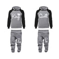 thumbnail image 3 of King and Queen Couple Matching Hoodie & Jogger Pants Set, 3 of 5
