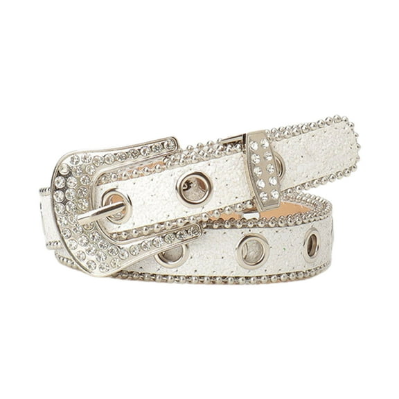 Waist Belt Chain Glitter Encrusted Crystal Belly Chain for Casual Wear for Women and Men Shining Rhinestones