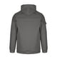 thumbnail image 4 of Ceisia Men's Solid Color Raglan Half-Zip Multi-Pocket Hooded Sweatshirt Gray L Gifts, 4 of 6