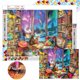 thumbnail image 1 of Kit Con Cuentas Cuadradas 5D DIY Del 40x30cm, 1 of 9