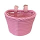 thumbnail image 2 of Canasta frontal para bicicletas para niños para transportar artículos con correas Rosa, 2 of 9