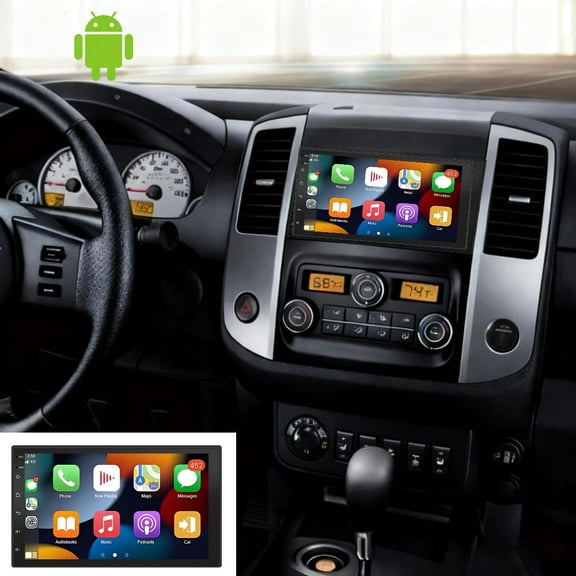 Molaner Android 13 Car Stereo 7 inch for Nissan Frontier 2010-2021 Fit for Carplay Android Auto Support GPS Navi WiFi Bluetooth, 2 32G