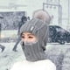 thumbnail image 1 of Gorro de Invierno Baoblaze Bufanda de Sombrero de Invierno para Mujer Gris, 1 of 8