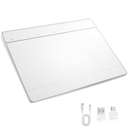 Wireless Bluetooth Wired Touchpad for Windows 10/11, 3 Connection Modes, Multi-Gesture, Compatible with PC Laptop Computer