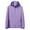 Purple, variant on Jacenvly Rain Jacket Women Waterproof Windproof Drawstring Hooded Zip Pocket Womens Winter Coats Lightweight Warm Fashionable Casual Coats Hiking Mountain Ski Outdoor Sports Jacket