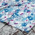 thumbnail image 5 of The Northwest Group 1SAN-23600-0092-RET 50 x 60 in. Sanrio Hello Kitty & Friends Friend Group Silk Touch Throw, Blue, 5 of 5