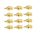 thumbnail image 4 of 12 piezas de púas de repuesto para zapatas de pista, púas de pista profesionales de metal de 7 mm Estilo A, 4 of 8