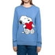 thumbnail image 4 of Suéter San Valentín TOON MERCH Snoopy Love Hug Talla 1X, 4 of 6