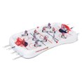 thumbnail image 3 of Pro Stars 2 Table Hockey Simulates Real Ice Hockey Game - Durable Plastic Base (28" x 14") with Easy Sliding Rods + Flat Players Ages 8+ (2 - 4 Players), 3 of 6