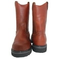 thumbnail image 3 of The Western Shops Men's 9" Pull-On Leather Steel Toe Work Boot, 3 of 5