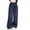 Navy, variant on yunLCZ Womens Dress Pants Women's Spring Summer Solid Color With Pockets And Drawstring Loose Casual Sweatpants Office Slacks