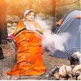 thumbnail image 2 of Emergency Sleeping Bags Outdoor Waterproof Survival Equipment 2 Pcs, 2 of 5