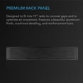 thumbnail image 2 of AC Infinity Anodized Aluminium Rack Panel Vented 2U, 2 of 4