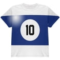 thumbnail image 1 of Halloween Billiard Pool Ball Ten Costume Youth T Shirt, 1 of 2
