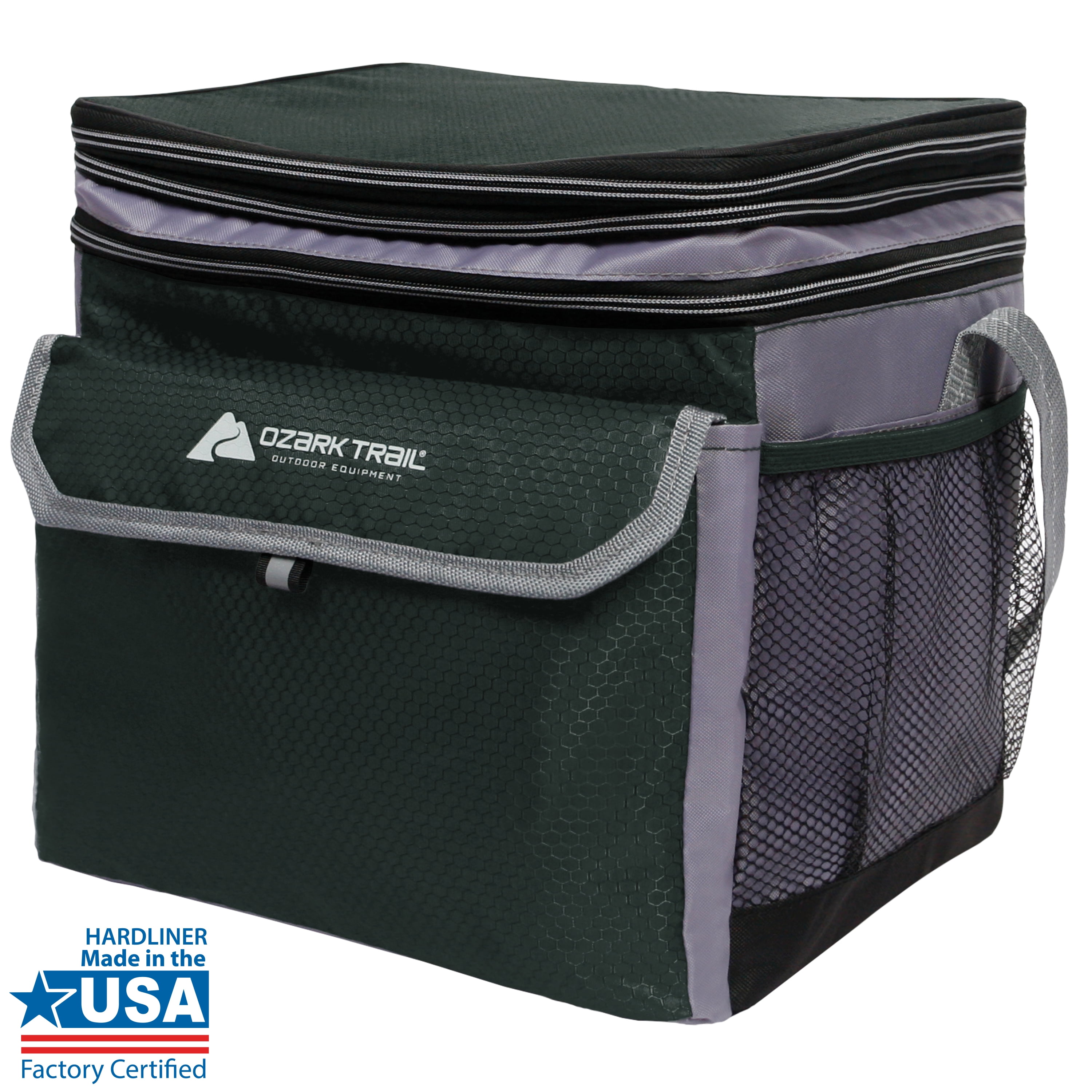 Ozark Trail 24 Can Soft Sided Cooler, Green