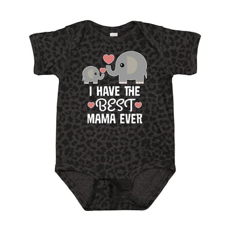 

Inktastic Best Mama Ever Grandchild Boys or Girls Baby Bodysuit