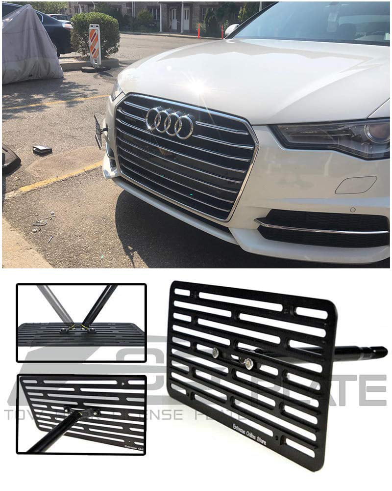 Extreme Online Store 20122018 Audi A6 EOS Plate Version 2 Full Sized Front Bumper Tow Hook