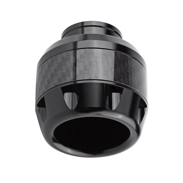 Carbon Fiber Motorcycle Front Fork Frame Sliders, Crash Protection with CNC Machined Craft, Pair