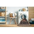 thumbnail image 2 of Ahgly Company Machine Washable Indoor Square Traditional Dark Scarlet Red Area Rugs, 8' Square, 2 of 7