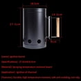 thumbnail image 2 of 2X Barbecue Tools Fast Point Charcoal Ignition Barrels Carbon Stove Ignition Outdoor Barbecue Tools, 2 of 8