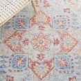 thumbnail image 6 of SAFAVIEH Metro David Medallion Runner Rug, Grey/Rust, 2'3" x 9', 6 of 8
