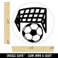 thumbnail image 2 of Soccer and Goal Net Rubber Stamp for Scrapbooking Crafting Stamping - Mini 1/2 Inch, 2 of 7