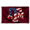 thumbnail image 1 of Texas A&M USA Flag Patriotic College Flag, 1 of 4