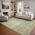thumbnail image 6 of Addison Rugs Mayfield Premium Machine Washable Transitional Stripes Aloe Rectangle Rug, 9' x 12', 6 of 6