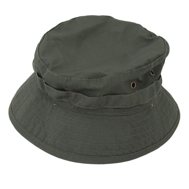 Hooney Sombrero de Pesca Sombrero Boonie Con Hebilla Ajustable Sombro de Sol de Ala Corta Sombero de Cubo de Tela Oxford para Vieges de Pesca Selva