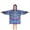Colorful Tie Dye, variant on Black Tie Dye Pattern Blanket Hoodies for Kids 6-13YR Oversize Wearable Blanket Hoodies for Boys Girls Teens