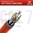 thumbnail image 3 of iVoltaa Cat7 Cable Dual Shielded (SSTP) 10 gbps High Speed Ethernet Cable - 33.0 ft, 3 of 5