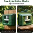 thumbnail image 2 of Courtyard Sentinel ultrasonic animal repellent with remote control and flashing light, motion sensor pest deterrent, used to repel deer, raccoons, bears, coyotes, and skunks, protecting farms, garden, 2 of 3