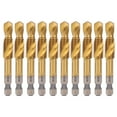 thumbnail image 1 of Screw Tap,10Pcs Tap Bits Ti Tap Bits Screw Machine Accessory Achieve More, 1 of 8