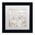 thumbnail image 2 of Trademark Fine Art "Bon Mots IV" Canvas Art by Color Bakery White Matte, Black Frame, 2 of 4