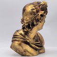 thumbnail image 3 of Estatuilla de resina con forma de busto de Apolo, 19 cm, dios griego Apolo, 3 of 3