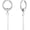 2. stick with hoop (steel), variant on Stainless Steel Bar Drop Earrings 18K Gold Plated Thin Flat Geometric Round/Stick/Rectangle Pierced Linear Hypoallergenic Dangle Earrings for Women