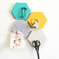 thumbnail image 2 of MasteelfCA 10pcs Felt Acoustic Panels Hexagon Sound Panels For Recording Studio Memo Board, 2 of 9