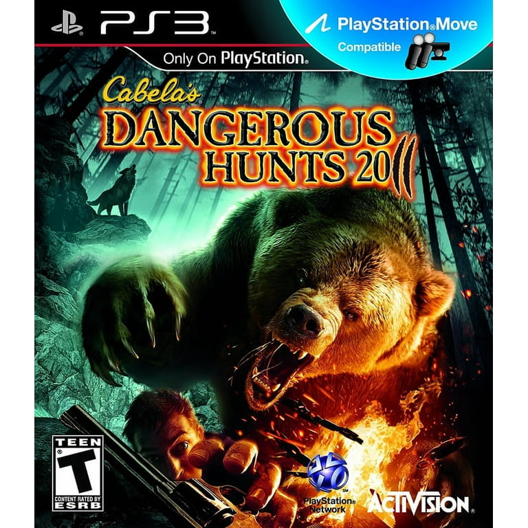 Cabela's Dangerous Hunts 2011 PS3 Game - Intense Storyline