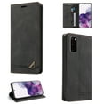 thumbnail image 1 of Allytech Wallet Cover for Samsung S20 Case, Shockproof PU Leather Kickstand Wallet Card RFID Blocking Magnetic Folio Holder, Book Style Anti-Scratch Phone Case For Samsung Galaxy S20,Black, 1 of 14
