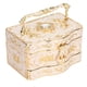 thumbnail image 5 of Joyero Antiguo, Caja de Almacenamiento de Baratijas Esmaltadas Pequeñas de 3 Capas, Caja rectangular para cofre del Tesoro. CAJA Organizadora de Joyas, Joyería para Mujeres y, 5 of 7