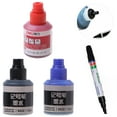 thumbnail image 4 of XISAOK 12ml Calligraphy Ink Bottle Fountain Pen Ink Bottle Black/Blue/Red Office Use, 4 of 13