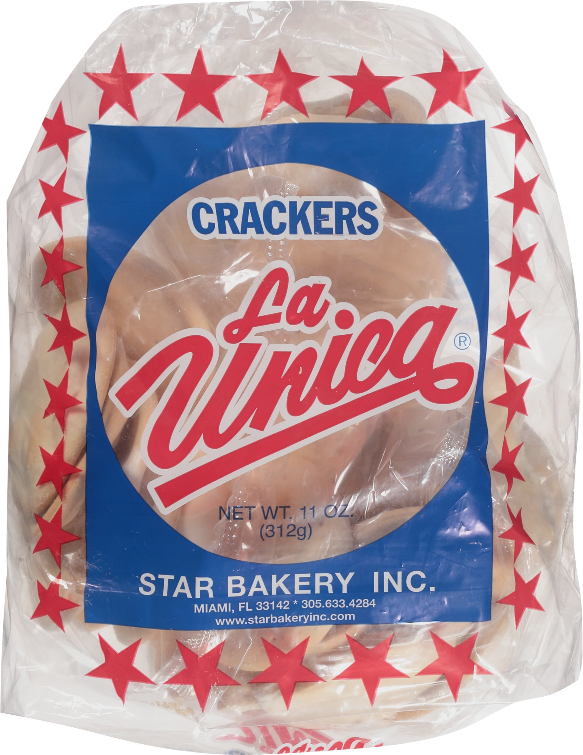 (3 pack) Star Bakery La Unica Crackers, 12 oz