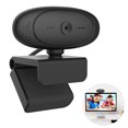 thumbnail image 1 of Cámara web 1080P con micrófono, cámara web HD USB sin unidad para PC, Mac, computadora portátil, MacBook y tableta, 1 of 8