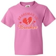 thumbnail image 3 of Inktastic Grandma's Lil' Heartbreaker Youth T-Shirt, 3 of 5