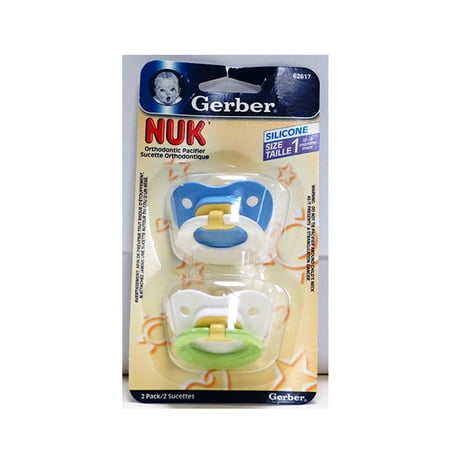 Gerber Nuk Naut Silicone (2 in 1 Pack)