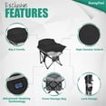 thumbnail image 6 of Oversized Camping Chair Heavy Duty Folding Moon Chair Large Sofa Chair for Adults 500 LBS Portable Camp Lawn Chair with Storage Bag for Beach, Trip, Lawn, Outdoor Camp for Adults & Carry Bag, 6 of 6